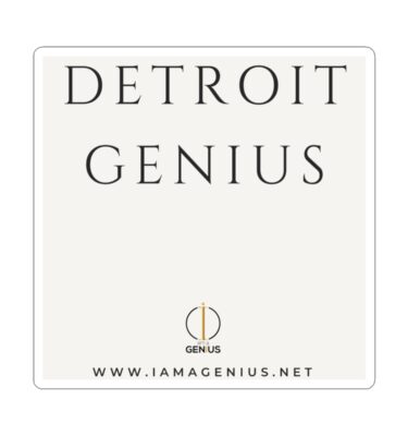 Detroit Classic Genius- Stickers