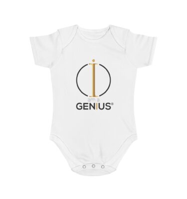 Genius Short Sleeve Baby Bodysuit