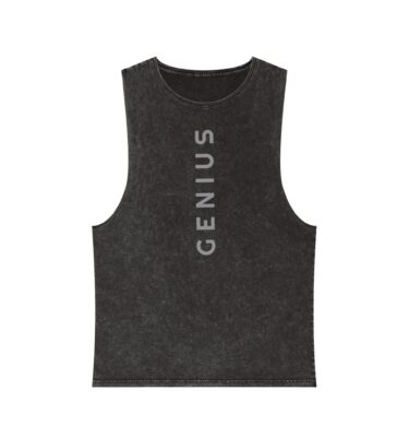 Genius Stonewash Tank Top- Unisex