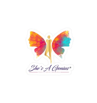 She's A Genius-Stickers