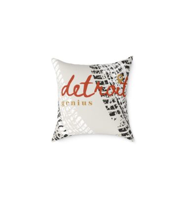 Detroit Motor City Genius- Pillow