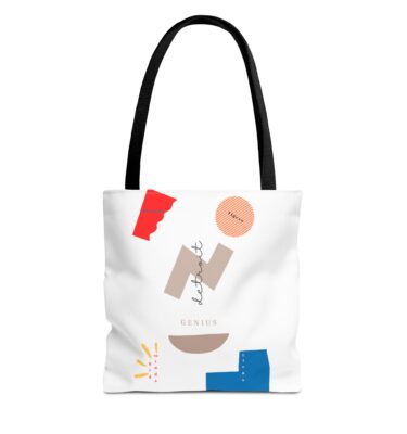 Detroit Sports Genius- Tote Bag: Stylish, Modern Art Tote, Shopping Bag, Eco-Friendly Carryall, Trendy Graphic Bag, Gift for Her
