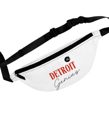 IAG Fanny Pack — Detroit Techno Genius Waist Bag-brown