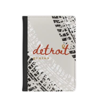 Detroit Motor City Genius- Passport Cover