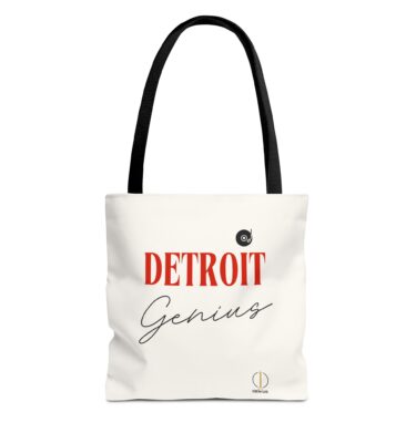 Detroit Techno House Genius-Tote Bag: Stylish Canvas Tote for Everyday Use, Eco-Friendly Shopping, Book Bag, Gift for Students and Trendsetters