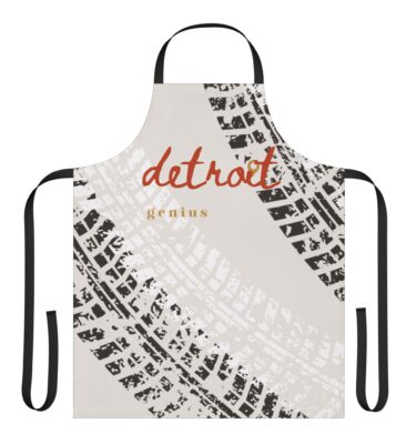 Detroit Motor City Genius- Apron